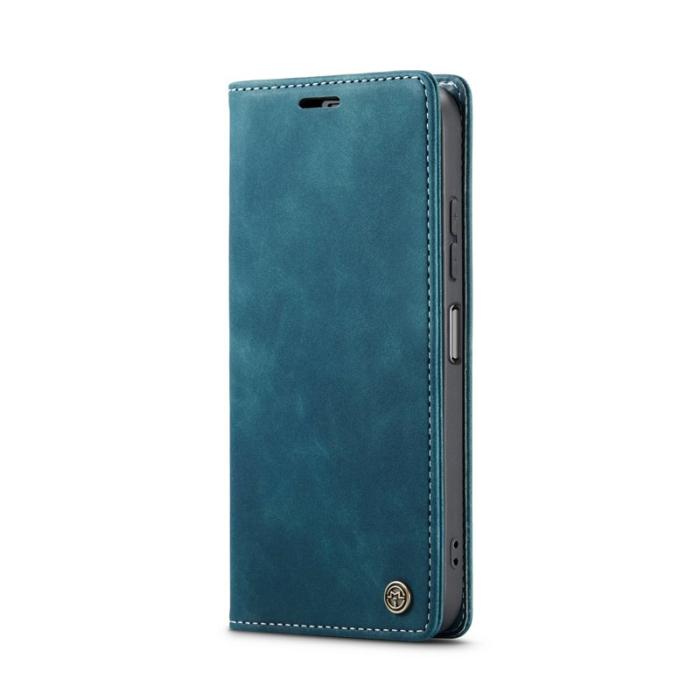 Caseme - CASEME 013 Series Konstläder Plånboksfodral för Samsung Galaxy A06 4G - Blå