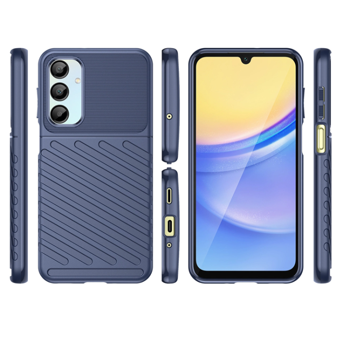 OEM - Galaxy A26 Mobilskal Thunder Armored - Blå