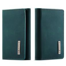 DG.MING - DG.MING M1 Series Tri-Fold Pl&aring;nbok i PU-l&auml;der - Gr&ouml;n