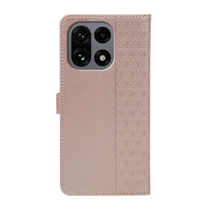 A-One Brand - OnePlus 15 Plånboksfodral Clasp Four Leaf Clover Läder