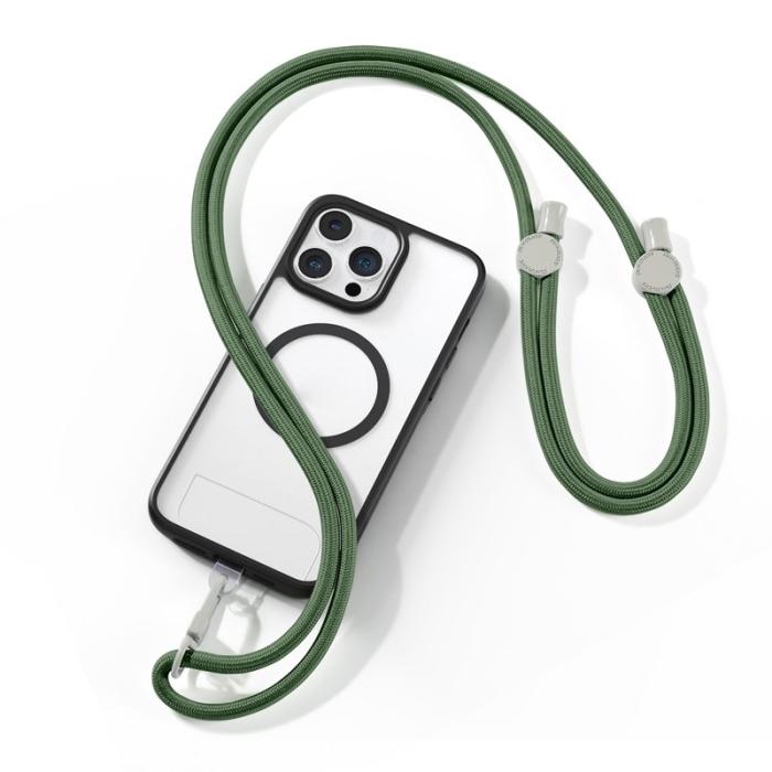 Dux Ducis - DUX DUCIS PLAZ Phone Lanyard Polyester - Army Green - 146cm Crossbody