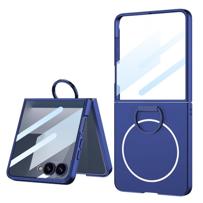GKK - GKK Samsung Galaxy Z Flip7 5G Fodral PC - Blå