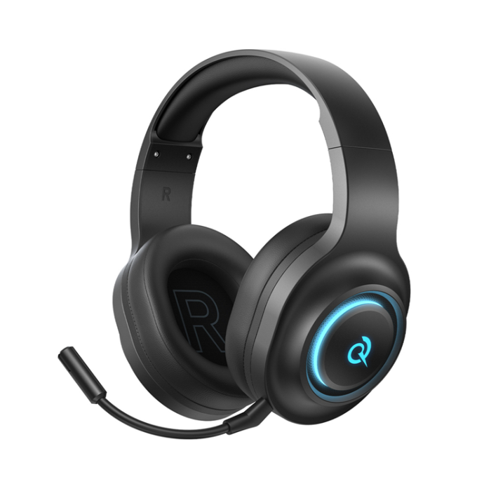 QCY - QCY Hörlurar On-Ear V200 Pro med Detachable Mikrofon - Svart