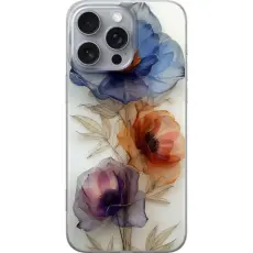 Gustaf - Mobilskal till Apple iPhone 16 Pro Max med Silkesblommor