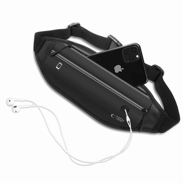 Tech-Protect - Tech-Protect M7 Universal Sport Midjeväska - Svart