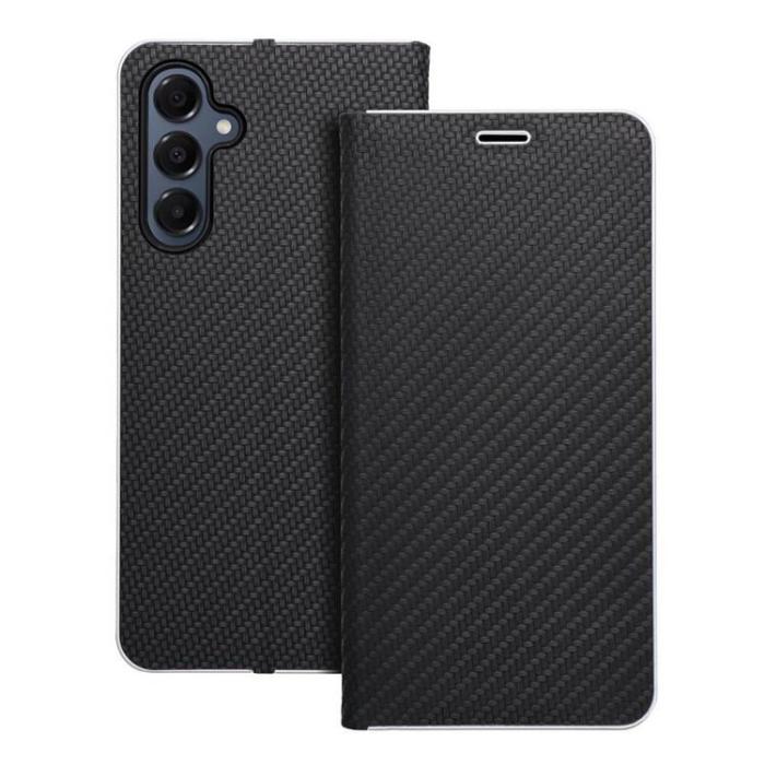 OEM - Galaxy A16 5G Plånboksfodal Luna Carbon - Svart