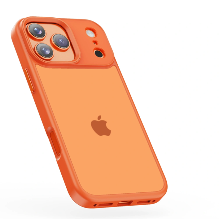 Tech-Protect - Tech-Protect iPhone 17 Pro Mobilskal Matte - Cosmic Orange