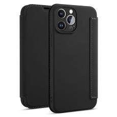OEM - iPhone 14 Pro Plånboksfodral Liquid Silicone - Svart
