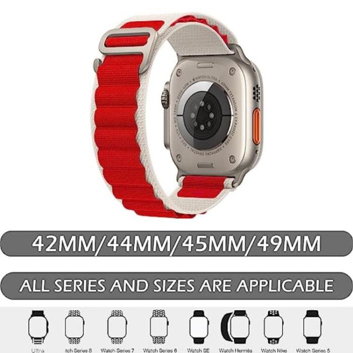 OEM - Apple Watch 2/3/4/5/6/7/SE (38/40/41mm) Alpine Loop Armband