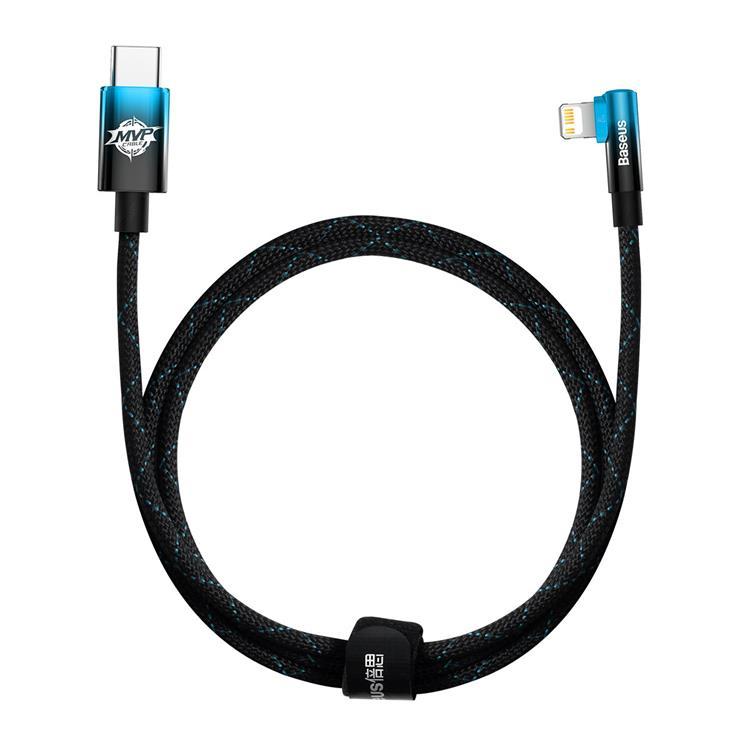 Baseus USB-C till Lightning kabel 20W MVP 2 Vinklad 1m | 3541 | AlltMobil