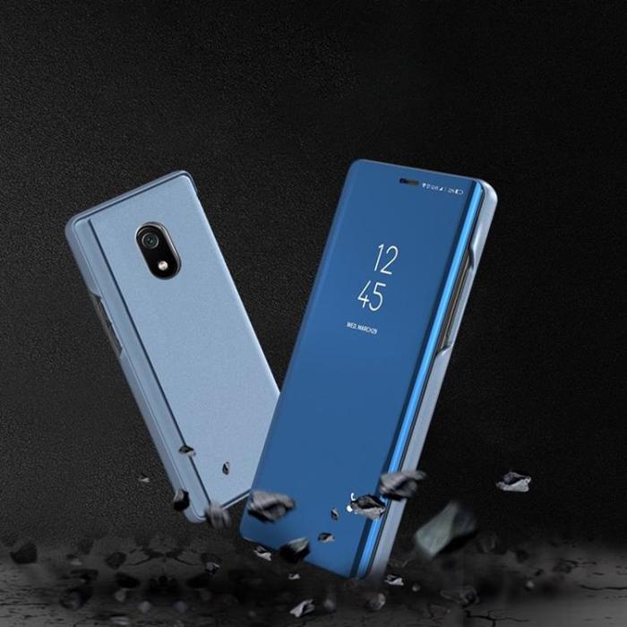 OEM - Clear View Fodral Xiaomi Redmi 8A - Svart