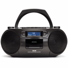 AIWA - AIWA Radio med CD-Spelare, Kassettband och Bluetooth - Svart
