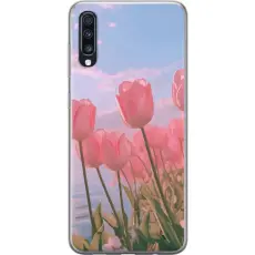 iSecrets - Mobilskal till Samsung Galaxy A70 med Rosa Tulpaner