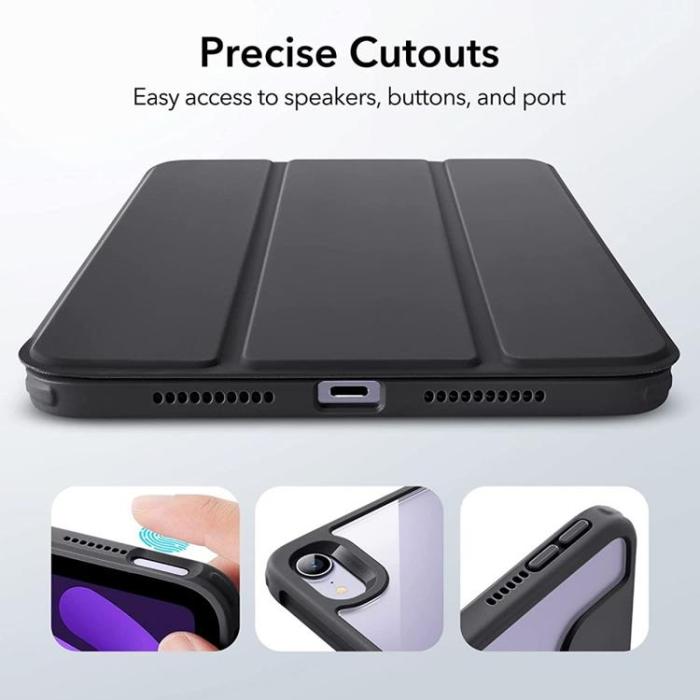 UTGATT1 - ESR Rebound Hybrid Fodral iPad Mini 6 2021 - Svart