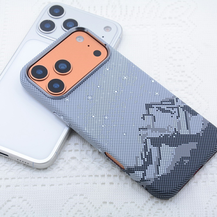 A-One Brand - iPhone 17 Pro Max Mobilskal Magsafe Carbon Fiber