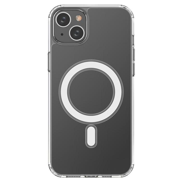 OEM - iPhone 15 Plus Mobilskal Magsafe Armored Gel - Transparent
