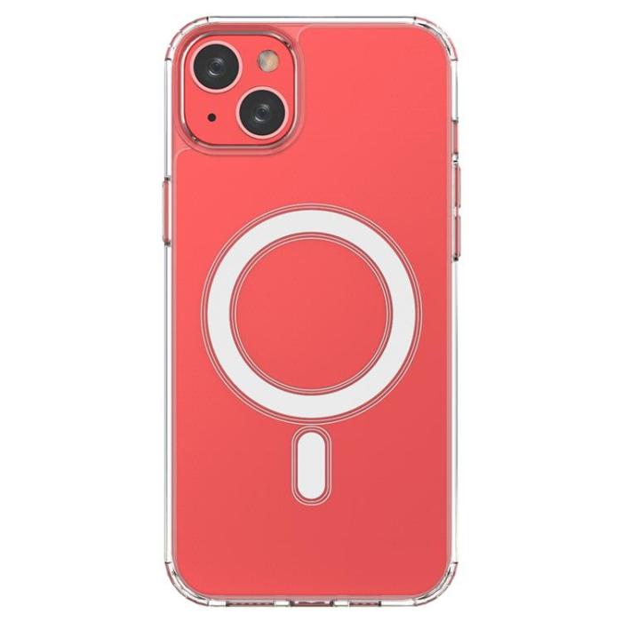 OEM - iPhone 15 Plus Mobilskal Magsafe Armored Gel - Transparent