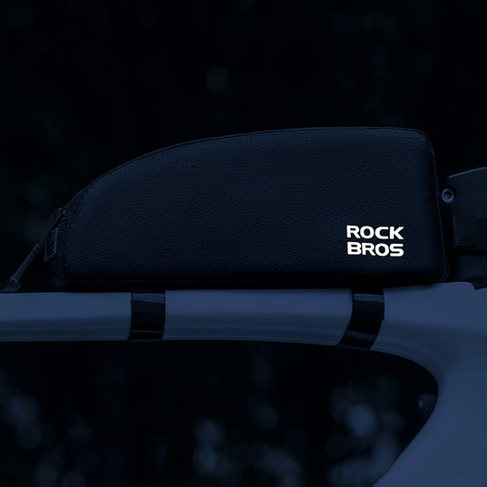 Rockbros - Rockbros Top Tube Rampåse 0.9l - Svart