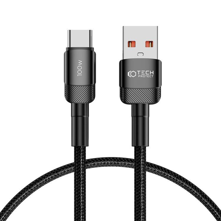 Tech-Protect USB-C till USB-A kabel Ultraboost Evo 0.5m - Svart | 3541 | AlltMobil