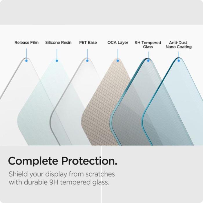 Tech-Protect - [2-Pack] Spigen Galaxy XCover 7/7 Pro Härdat Glas Skärmskydd