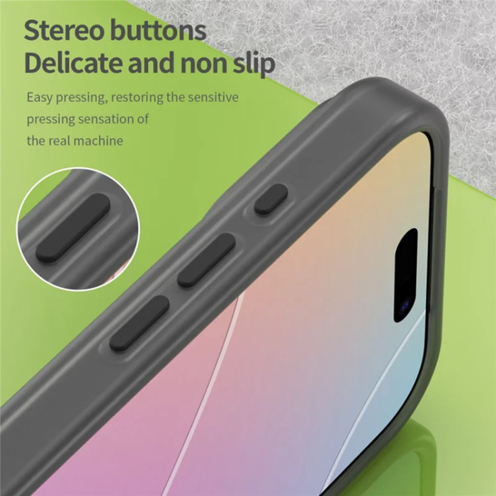 A-One Brand - iPhone 17 Pro Mobilskal MagSafe Matte Translucent - Svart