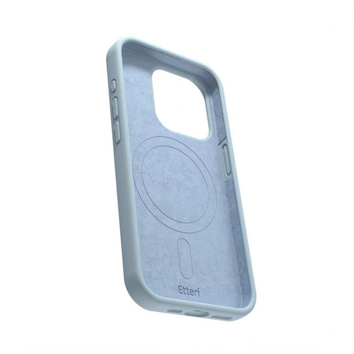 Etteri - Etteri iPhone 16 Mobilskal MagSafe Silikon - Ljusblå