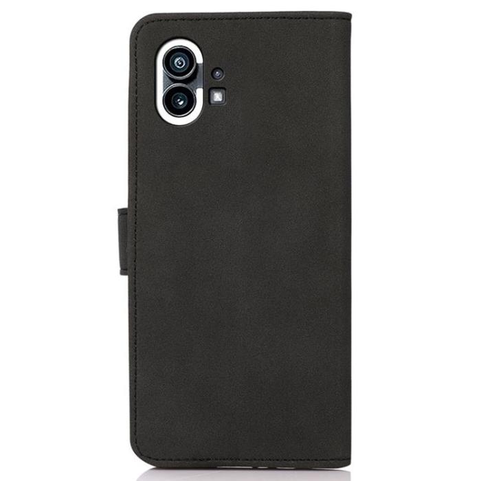 KHAZNEH - KHAZNEH Nothing Phone 1 Plånboksfodral Folio Flip - Svart