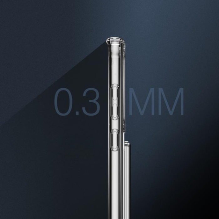 OEM - Galaxy S23 Ultra Mobilskal Korthållare Hybrid Acrylic - Clear