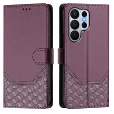 OEM - Mobilskal till Samsung Galaxy S26 Ultra Impr&auml;ntad Konstl&auml;der M&ouml;rklila