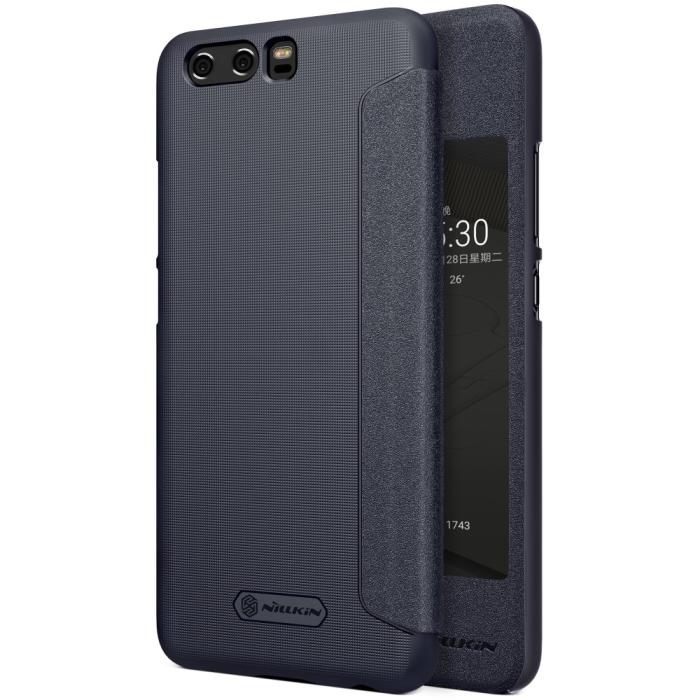 UTGATT4 - Nillkin Window View Fodral till Huawei P10 - Svart