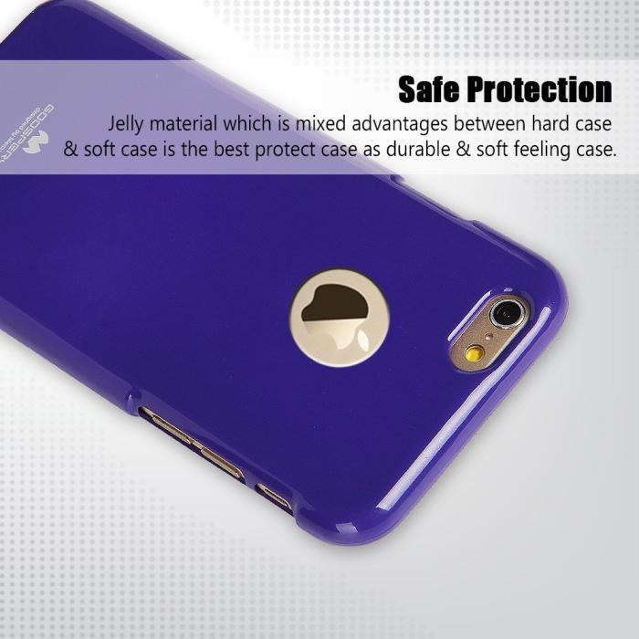 Mercury - Mercury Flexicase Skal till Apple iPhone 6 / 6S - Lila