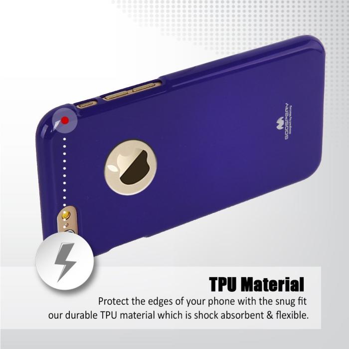Mercury - Mercury Flexicase Skal till Apple iPhone 6 / 6S - Lila