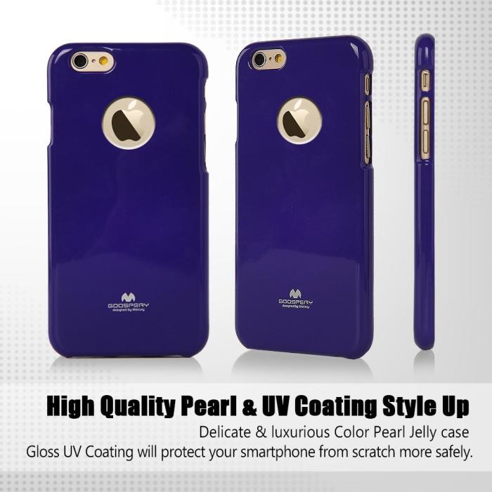 Mercury - Mercury Flexicase Skal till Apple iPhone 6 / 6S - Lila