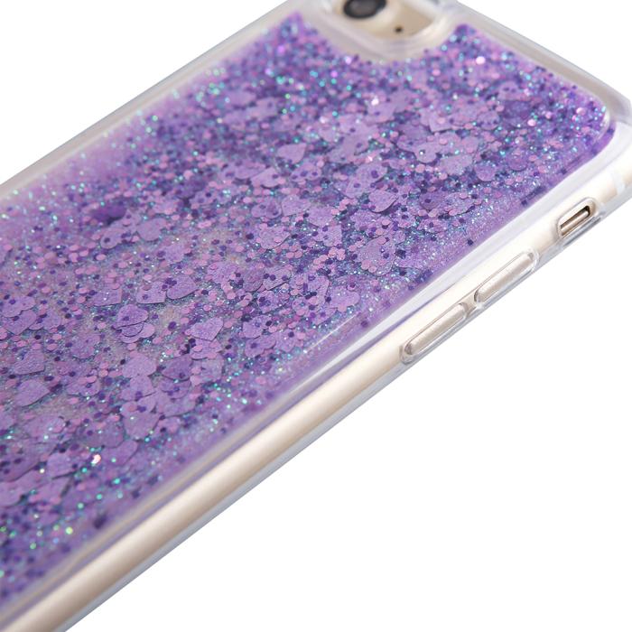 UTGATT4 - Glitter Skal till Apple iPhone 7/8/SE 2020 - Lila