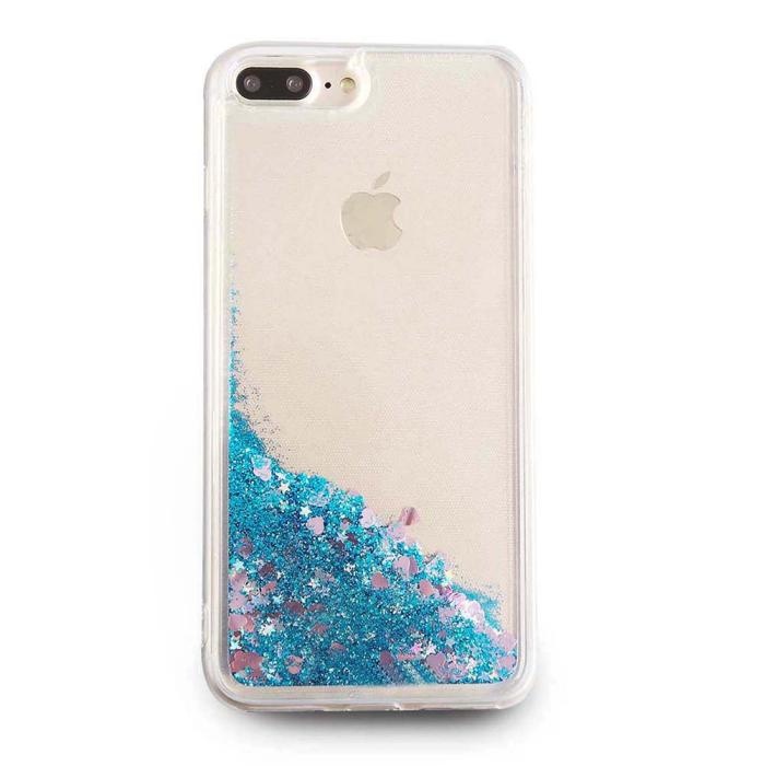 UTGATT5 - Glitter skal till Apple iPhone 7 Plus - Ananas