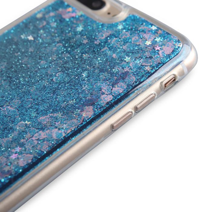 UTGATT5 - Glitter skal till Apple iPhone 7 Plus - Ananas