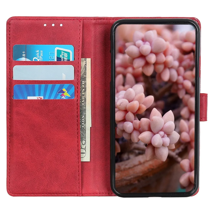 Taltech - Google Pixel 7 Pro Plånboksfodral - Röd