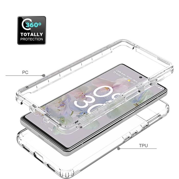 A-One Brand - Google Pixel 6a Skal Gradient Anti-Scratch - Transparent