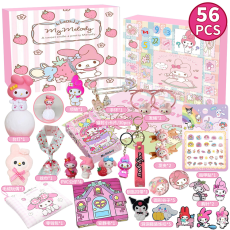 Adventskalender - My Melody Adventskalender 2025 – 56 Söta överraskningar för Barn