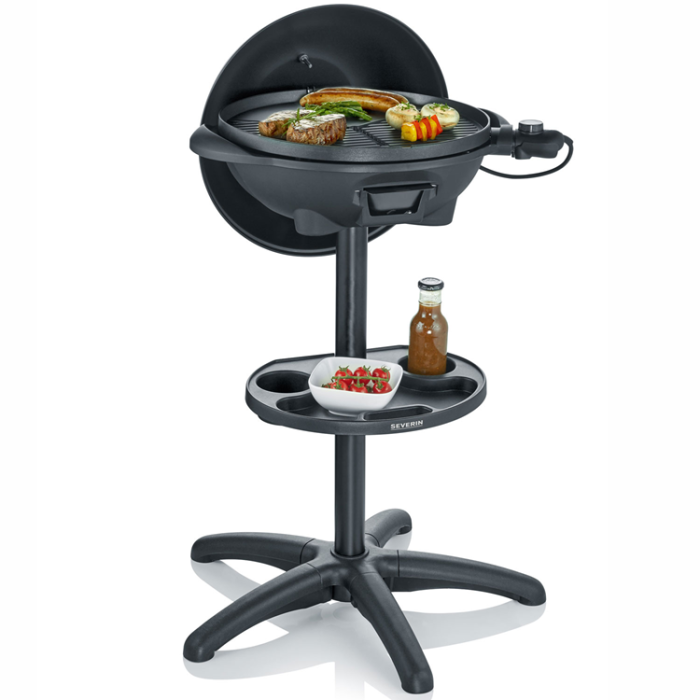 Severin - Severin Elgrill klot pelarstativ med lock PG8541