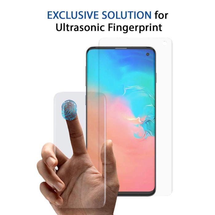 UTGATT5 - Whitestone Härdat Glas Dome Galaxy S10 Clear