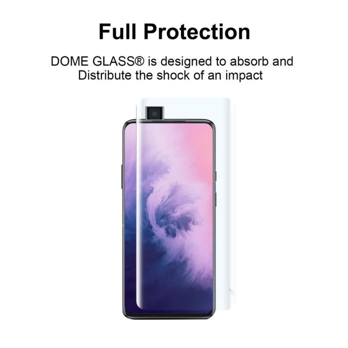 UTGATT5 - Whitestone Härdat Glas Dome Oneplus 7 Pro / 7T Pro Clear