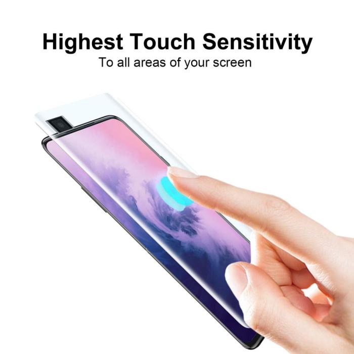 UTGATT5 - Whitestone Härdat Glas Dome Oneplus 7 Pro / 7T Pro Clear