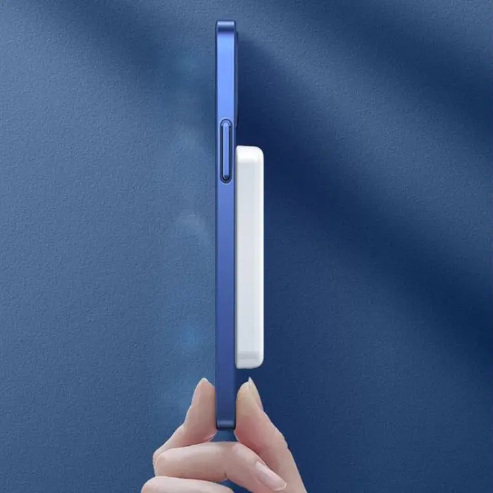 Dudao - Dudao Magsafe Trådlös Powerbank 5W 5000mAh - Vit