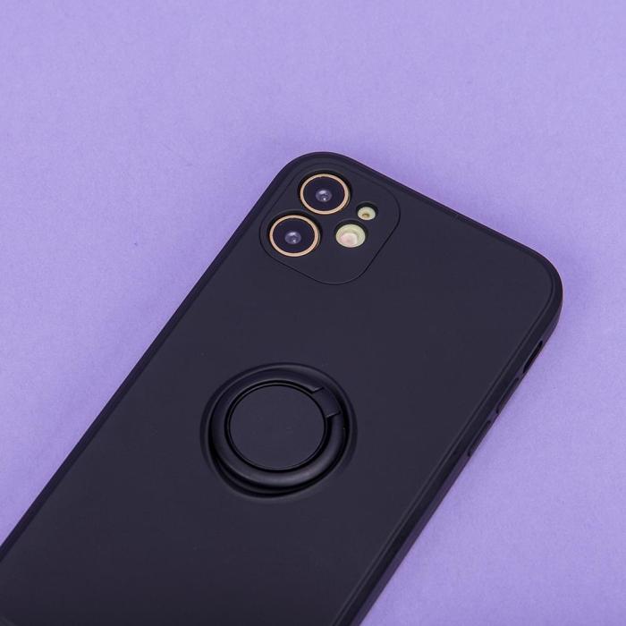 OEM - Svart Finger Grip-skal iPhone X/XS – Hållbart & Ergonomiskt