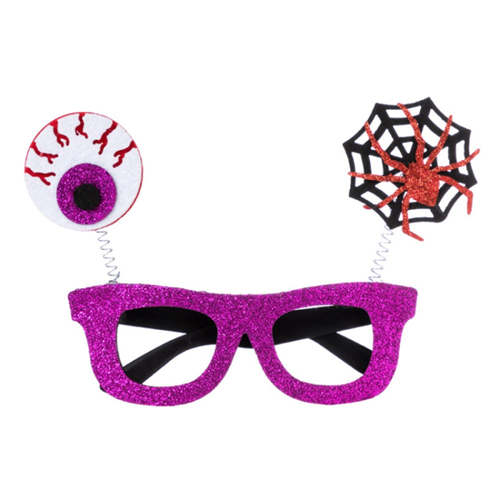 OEM - Halloween Barnglasögon Festdekoration Plast+Filt - Spindel