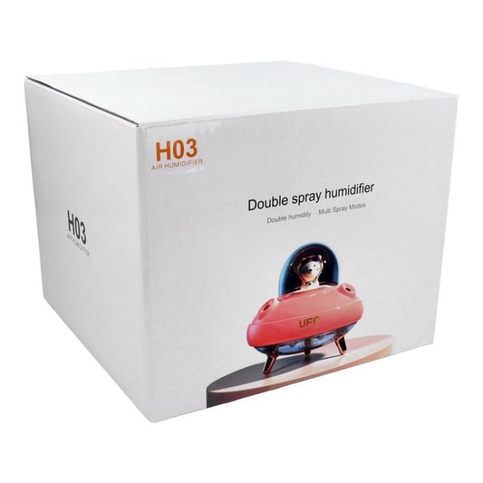 OEM - Aromaterapimaskin Luftfuktare/Diffusor UFO - Vit