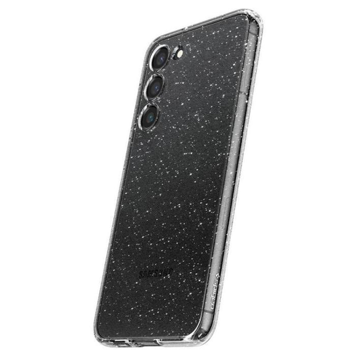 Spigen - Spigen Galaxy S23 Skal Liquid Crystal - Glitter