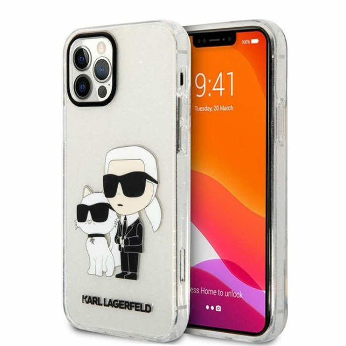 KARL LAGERFELD - Karl Lagerfeld iPhone 12/12 Pro Mobilskal Choupette