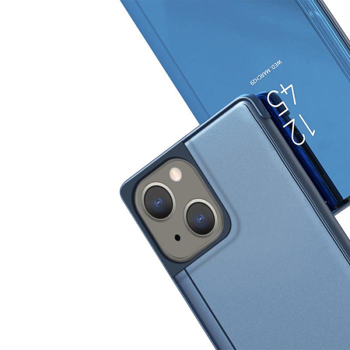 Ruhtel - Clear View Fodral iPhone 13 Mini - Svart